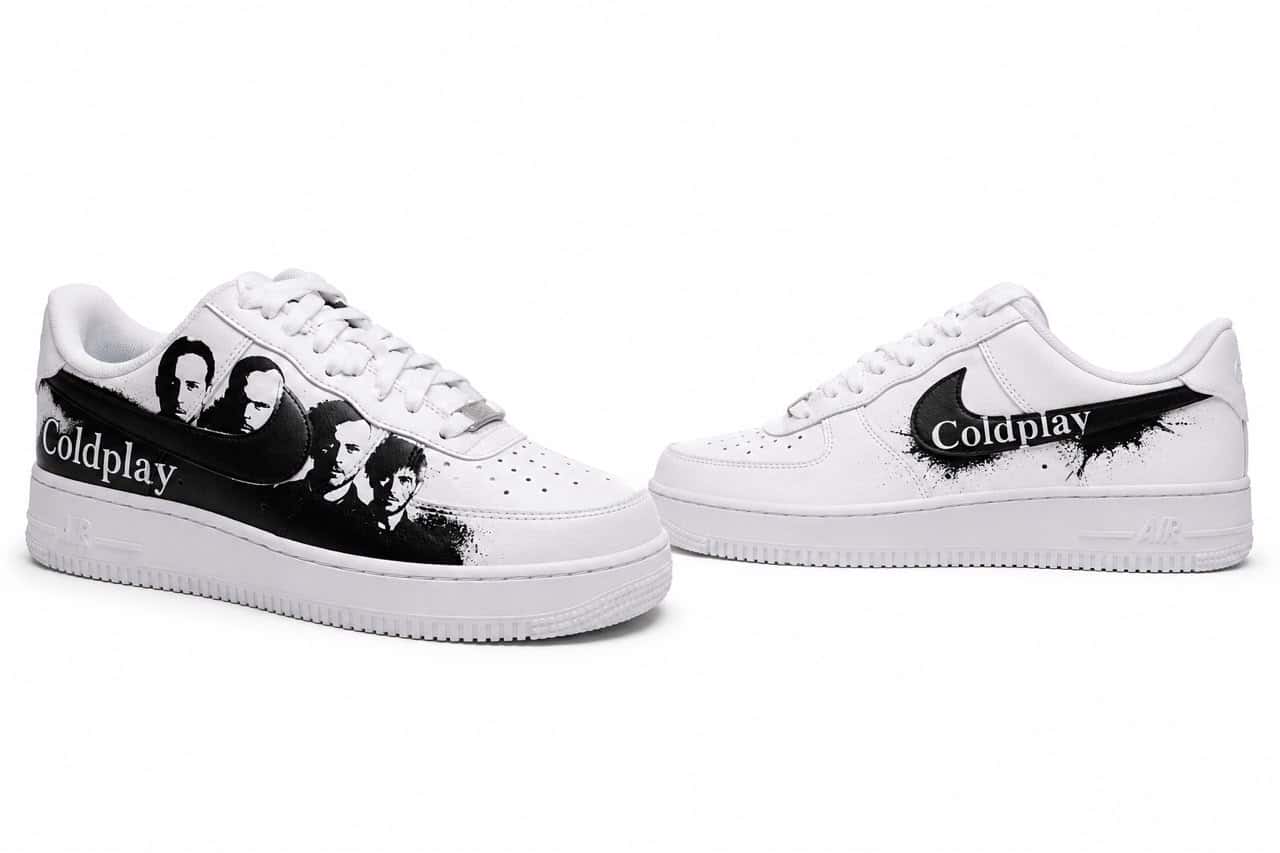 Coldplay Custom Sneakers