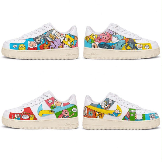 Adventure Cartoon Custom Sneakers