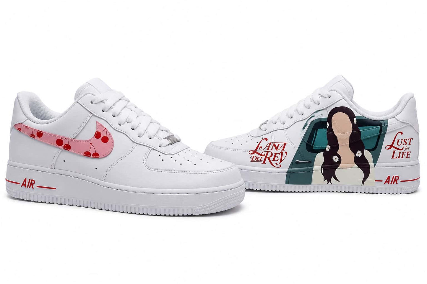 Lana Del Rey “Lust for Life” Custom Sneakers