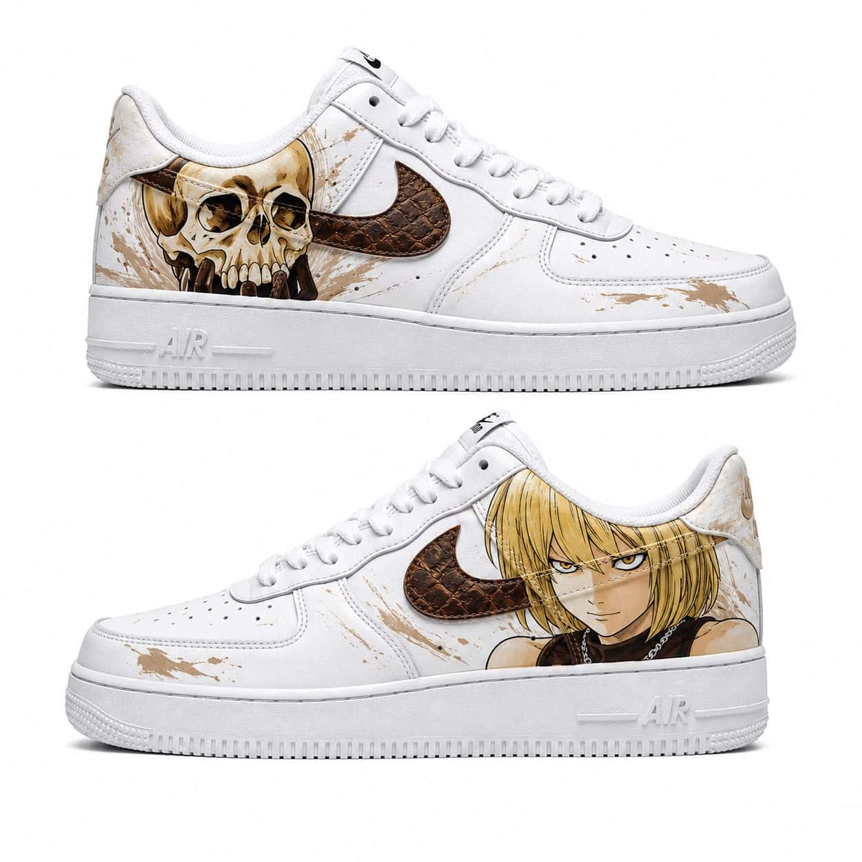 Hunter x Hunter Kurapika Custom Sneakers