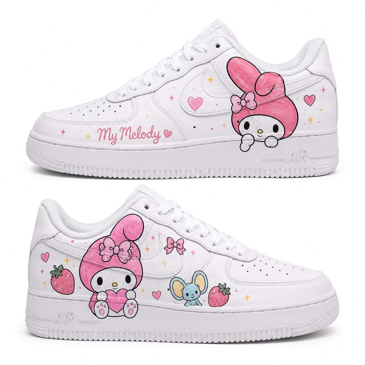 My Melody Sanrio Custom Sneakers