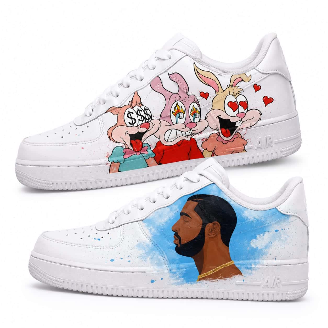 Lover Boy Hip-Hop Custom Sneakers