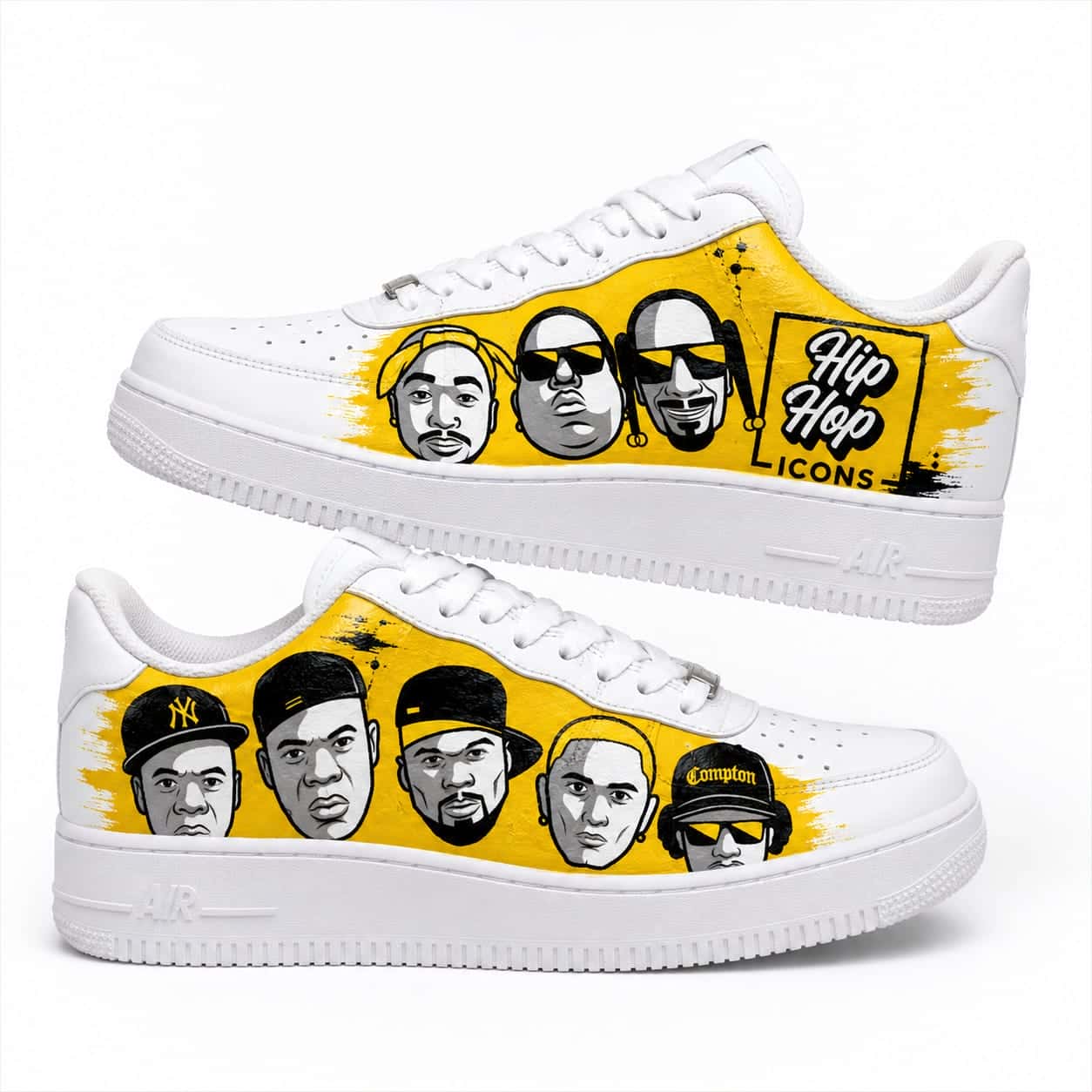 Hip Hop Icons Custom Sneakers