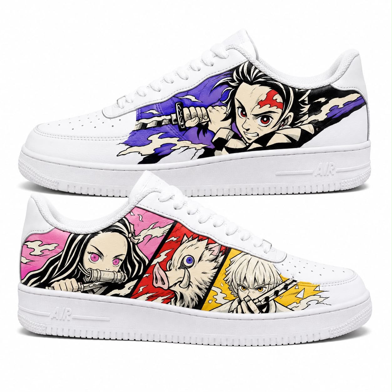 Demon Slayer Anime Custom Sneakers