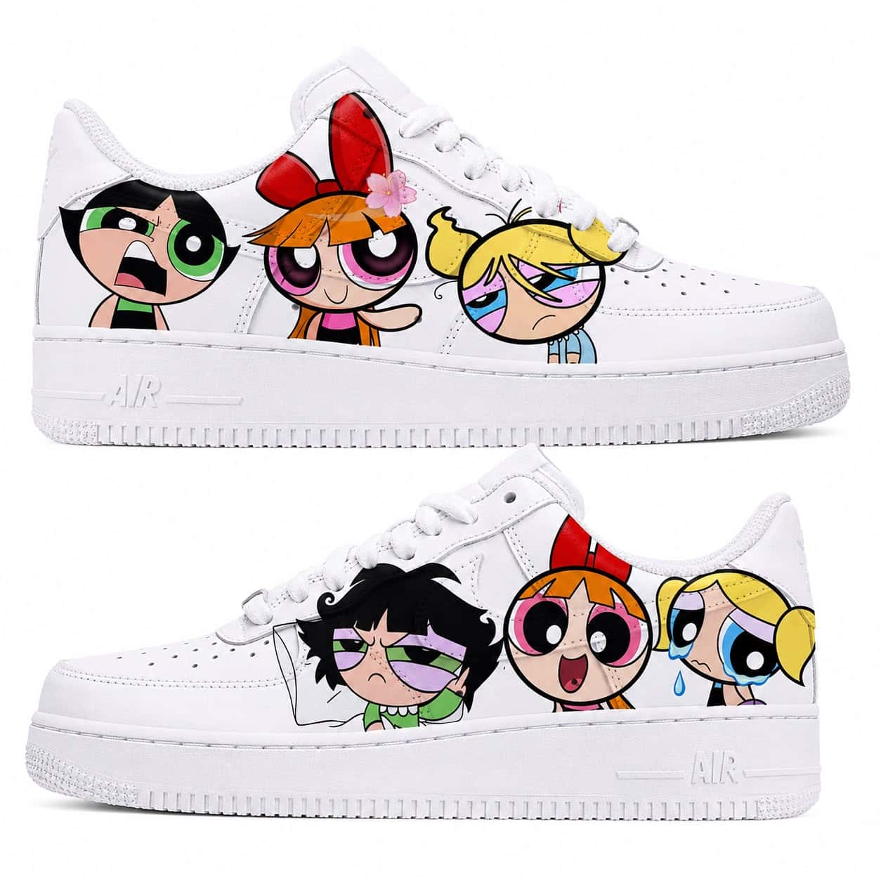 Powerpuff Girls Character Custom Air Force 1