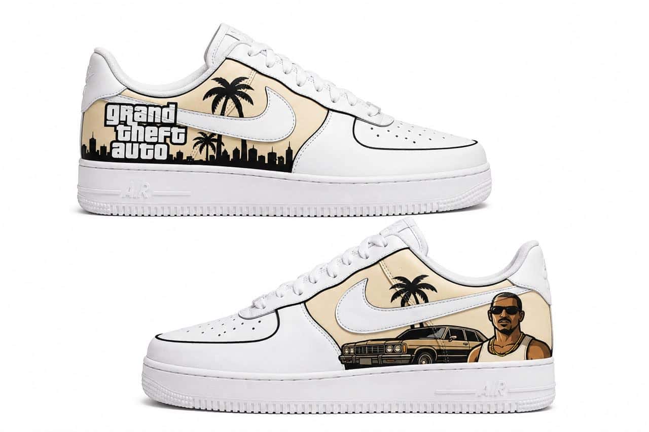 Grand Theft Auto: San Andreas Custom Sneakers