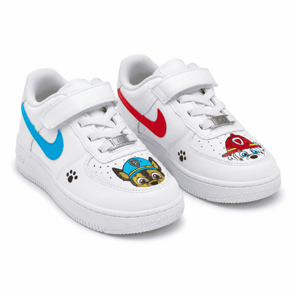 Paw Patrol-Inspired Custom Kids Sneakers