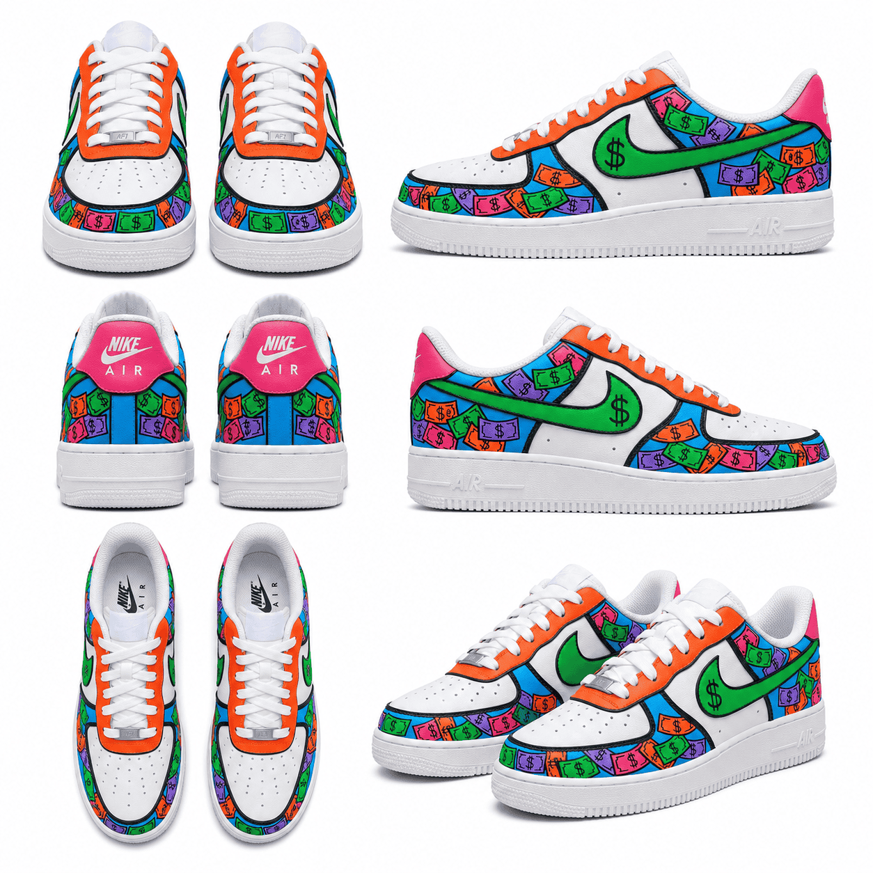 Cash Flow Custom Sneakers