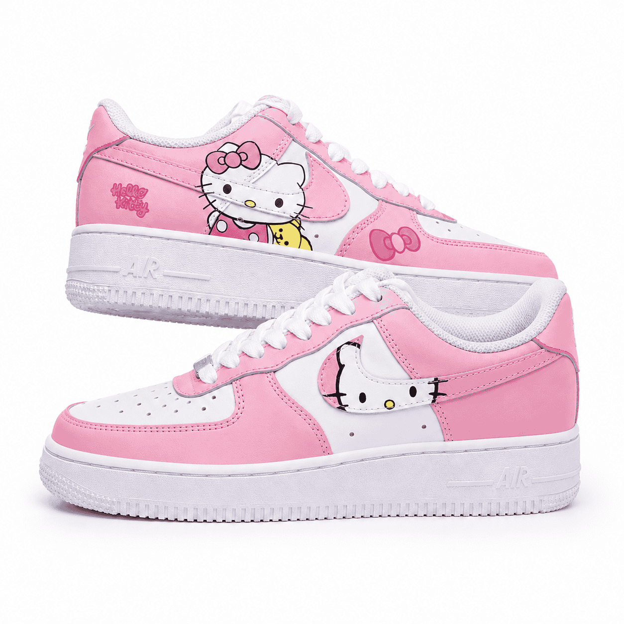 Hello Kitty Pink Custom Sneakers