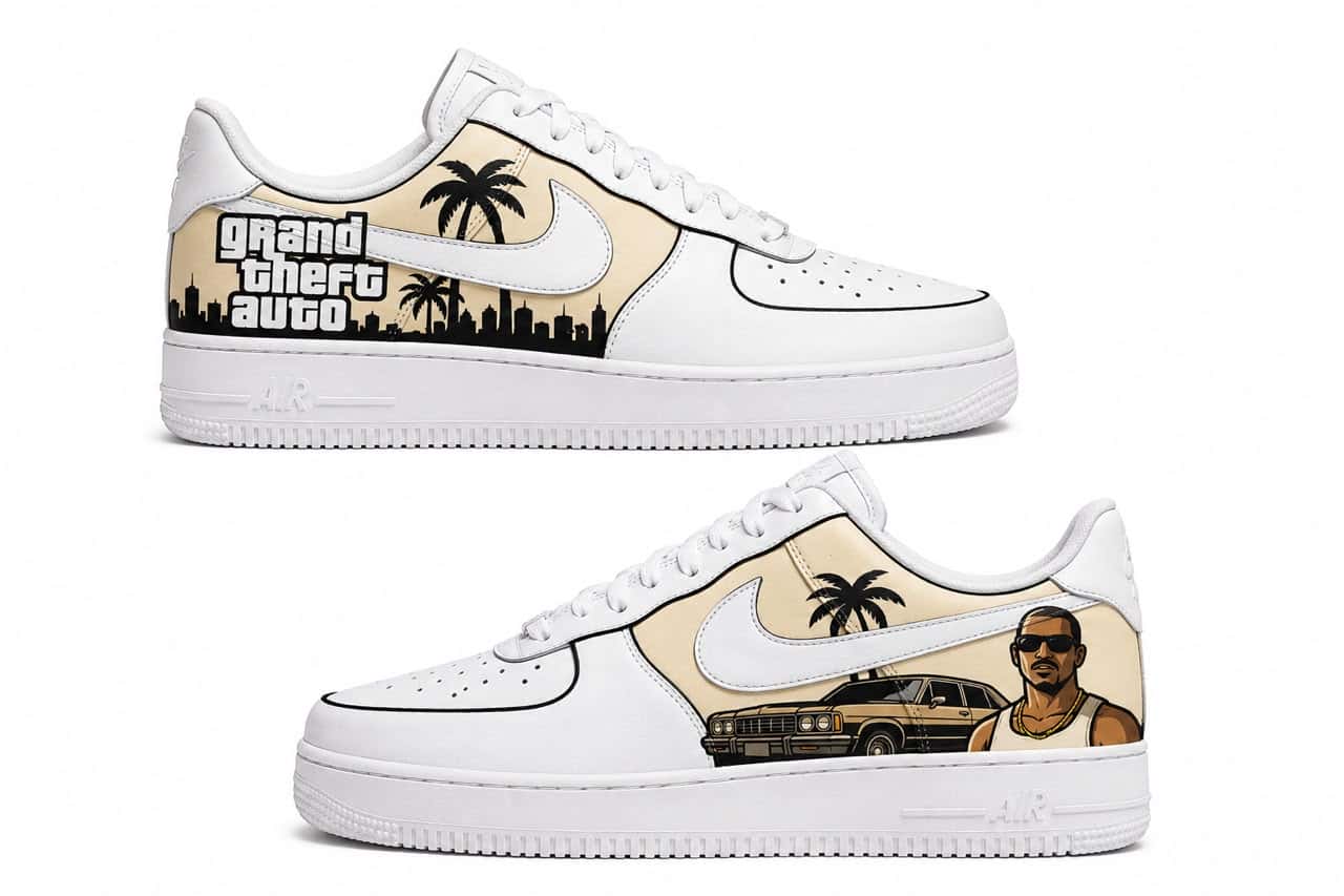 Grand Theft Auto: San Andreas Custom Sneakers