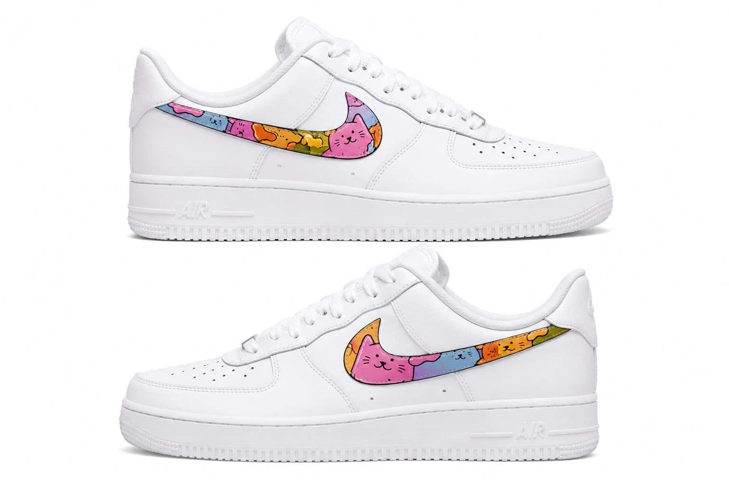 Color Cats Custom Sneakers