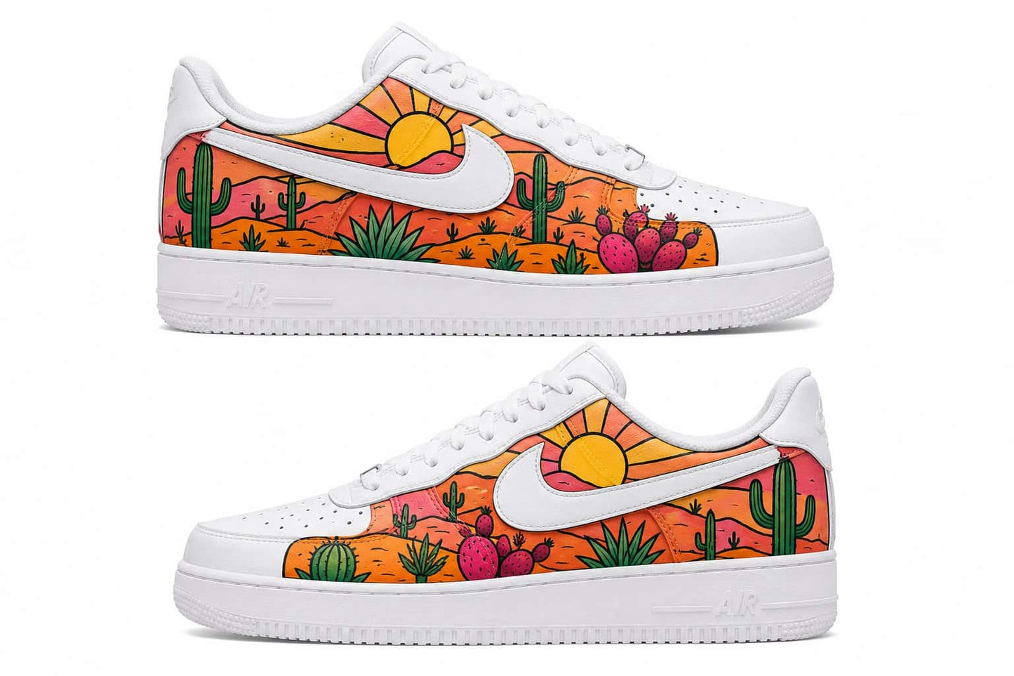 Desert Sunset Custom Sneakers