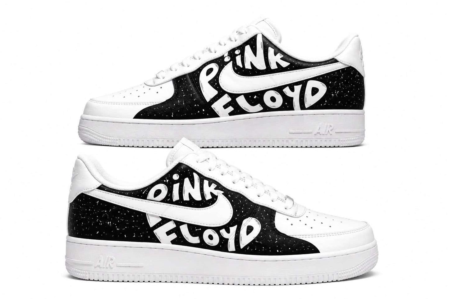 Pink Floyd The Dark Side of the Moon Custom Sneakers