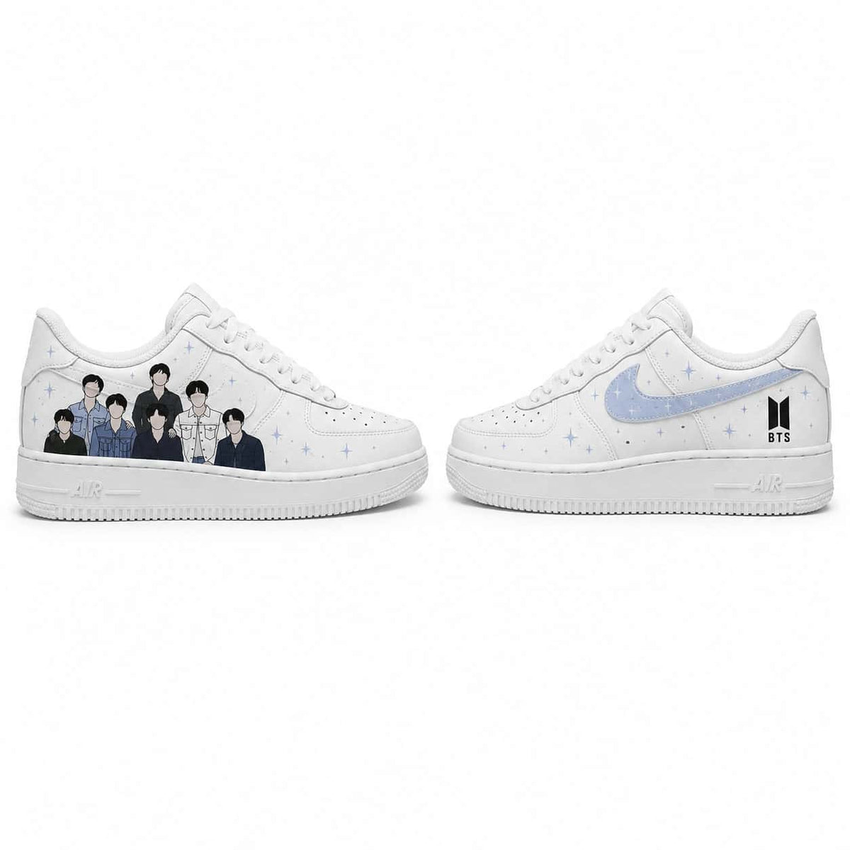 BTS Custom Sneakers