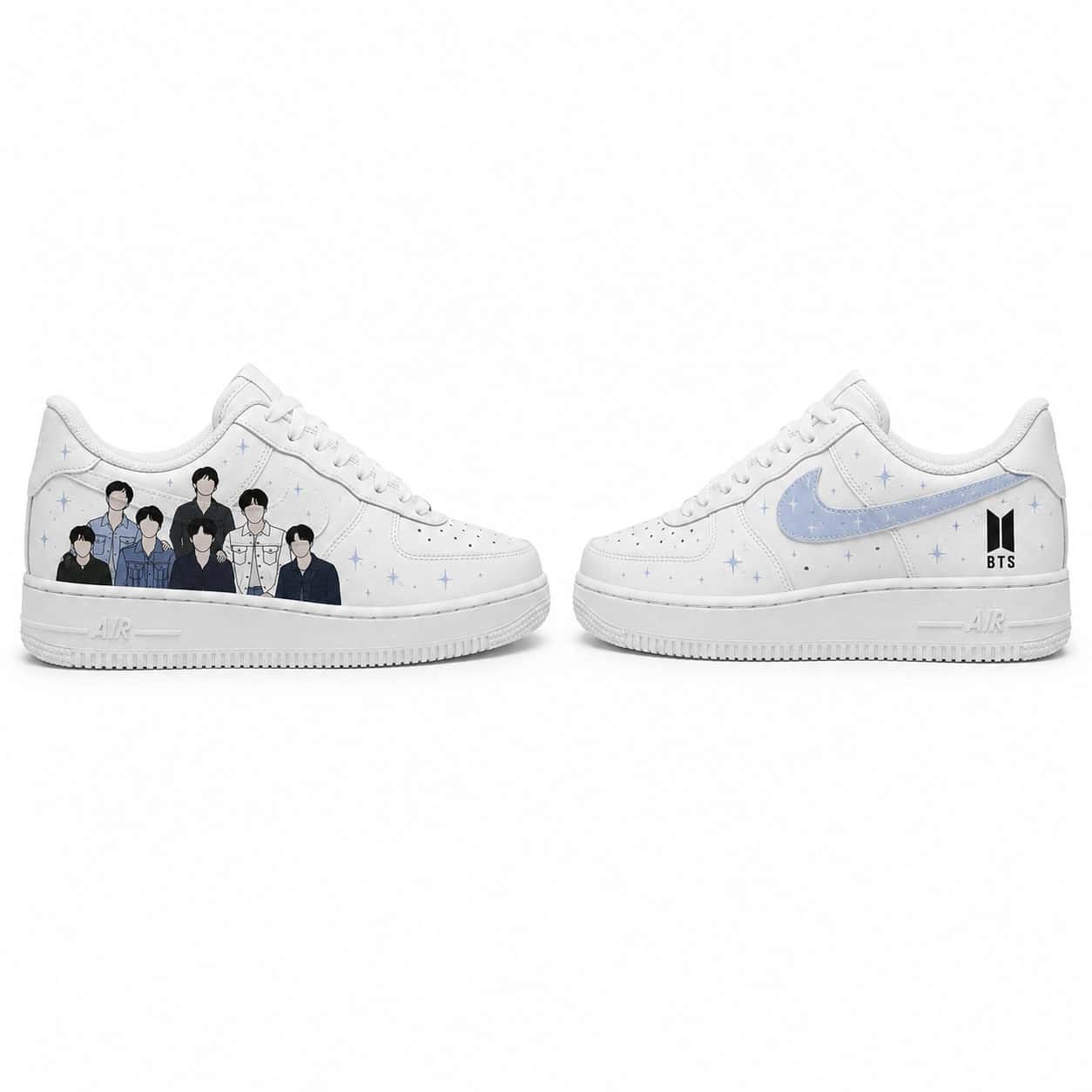 BTS Custom Sneakers