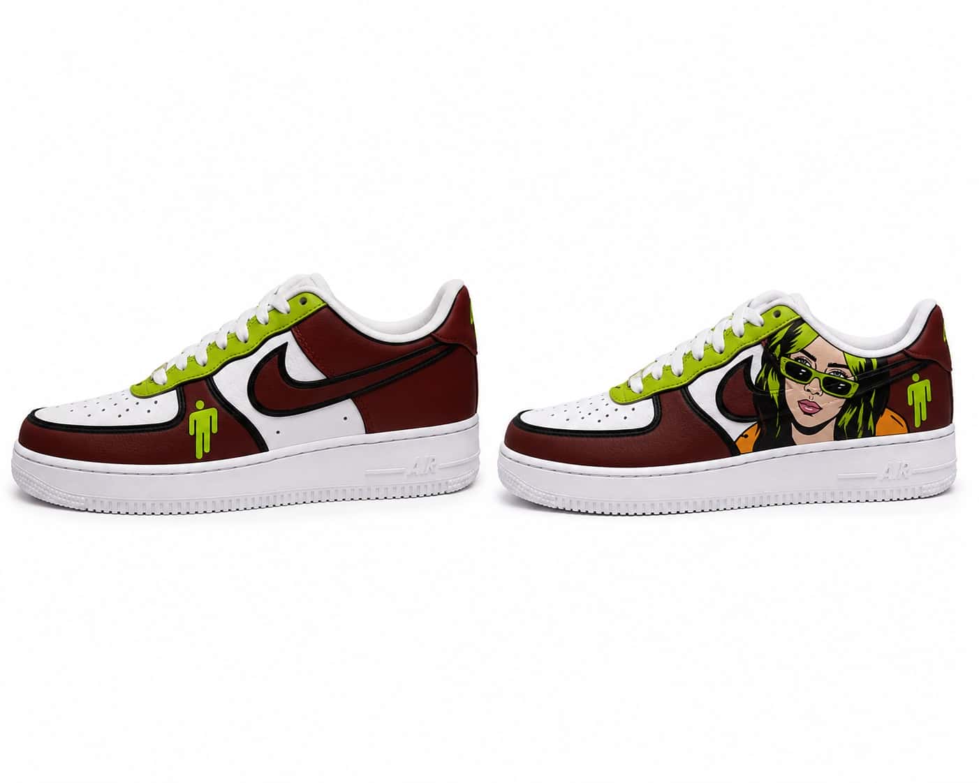 Billie Eilish Custom Sneakers