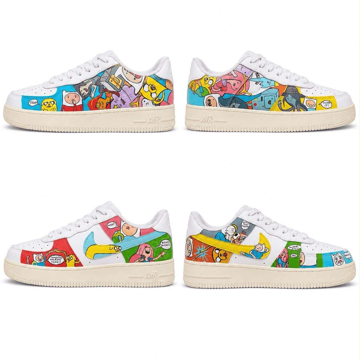 Adventure Cartoon Custom Sneakers