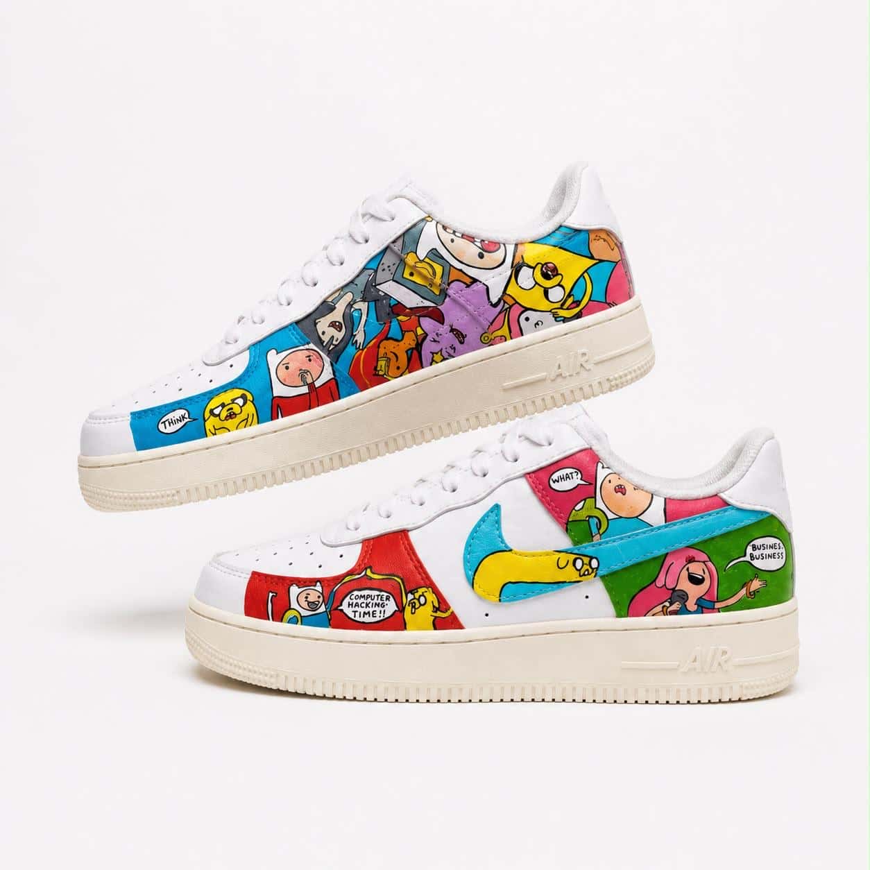 Adventure Cartoon Custom Sneakers