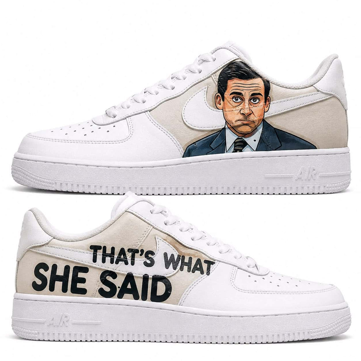 The Office “That’s What She Said” Custom Sneakers