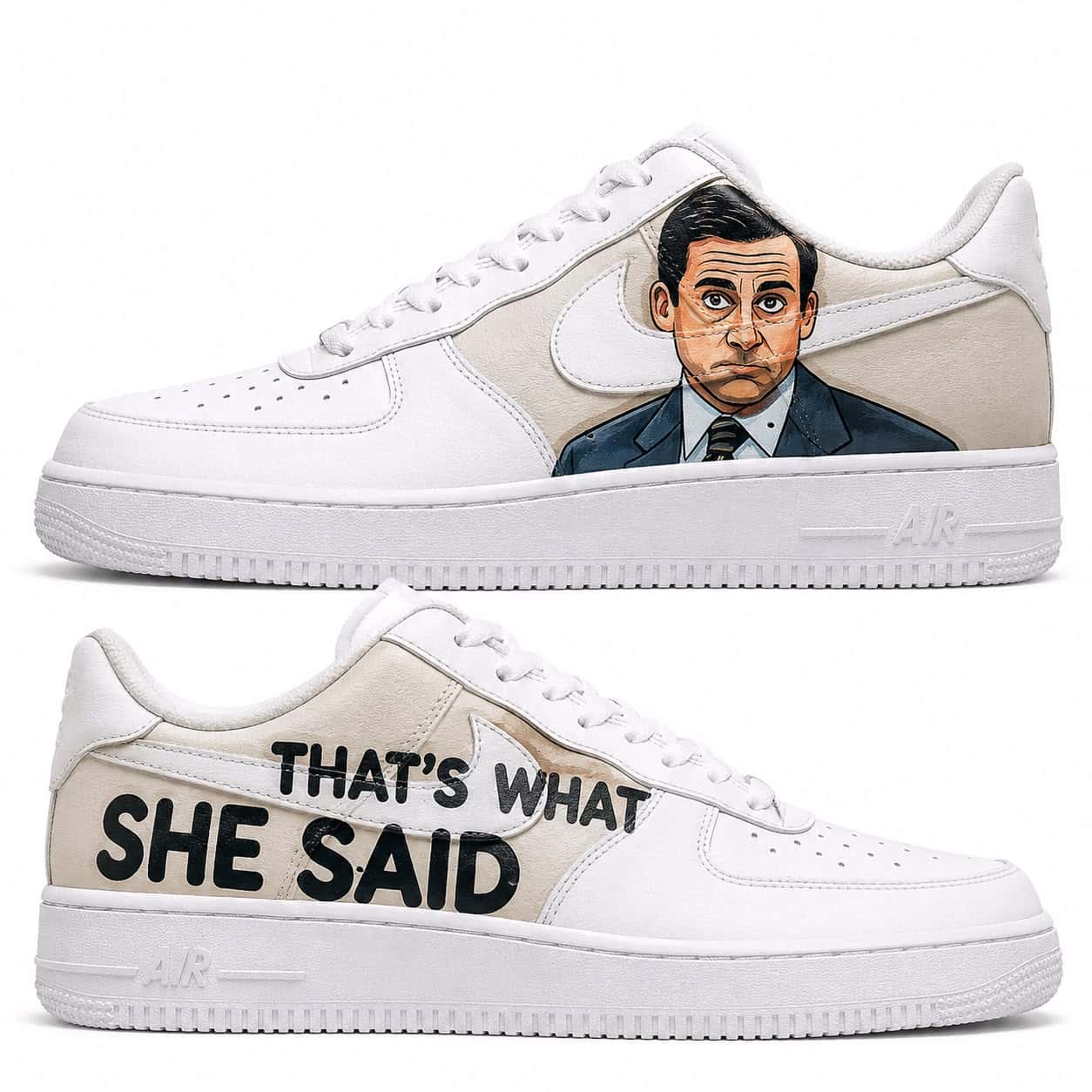 The Office “That’s What She Said” Custom Sneakers