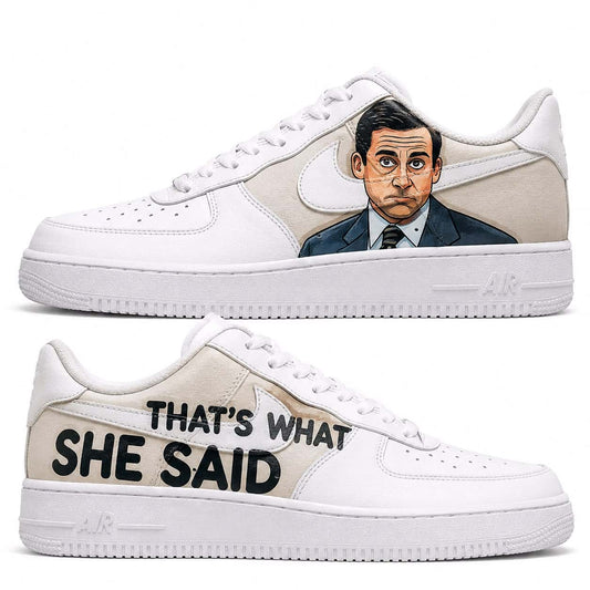 The Office “That’s What She Said” Custom Sneakers