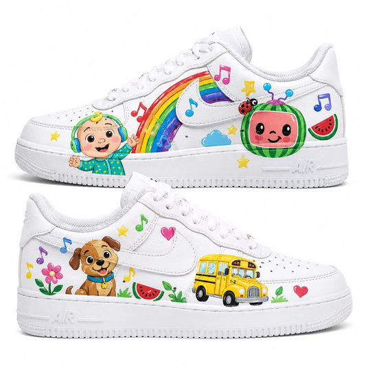 Cocomelon Kids Custom Sneakers
