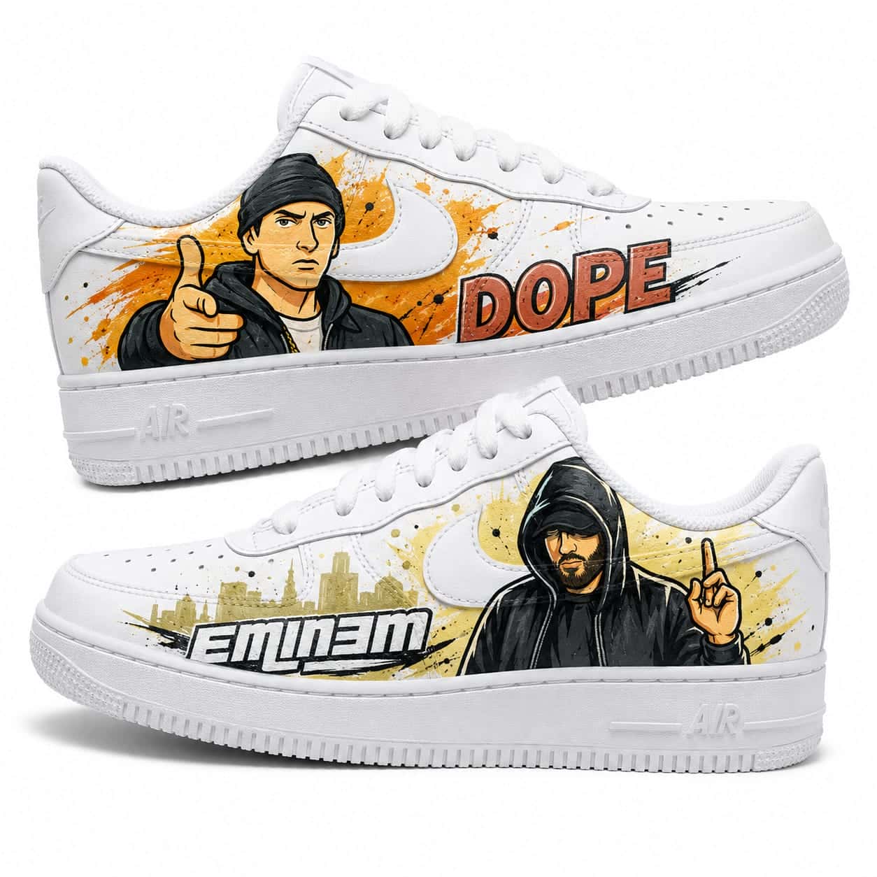 Eminem “Dope” Rap Custom Sneakers