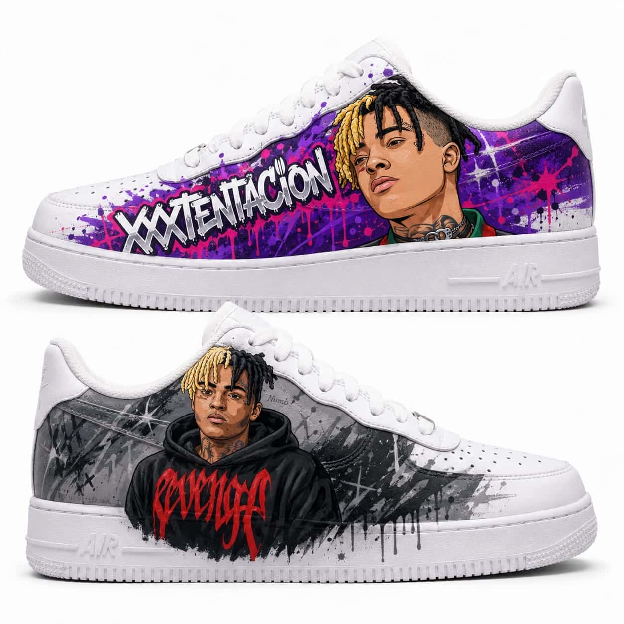 XXXTentacion Revenge Custom Sneakers