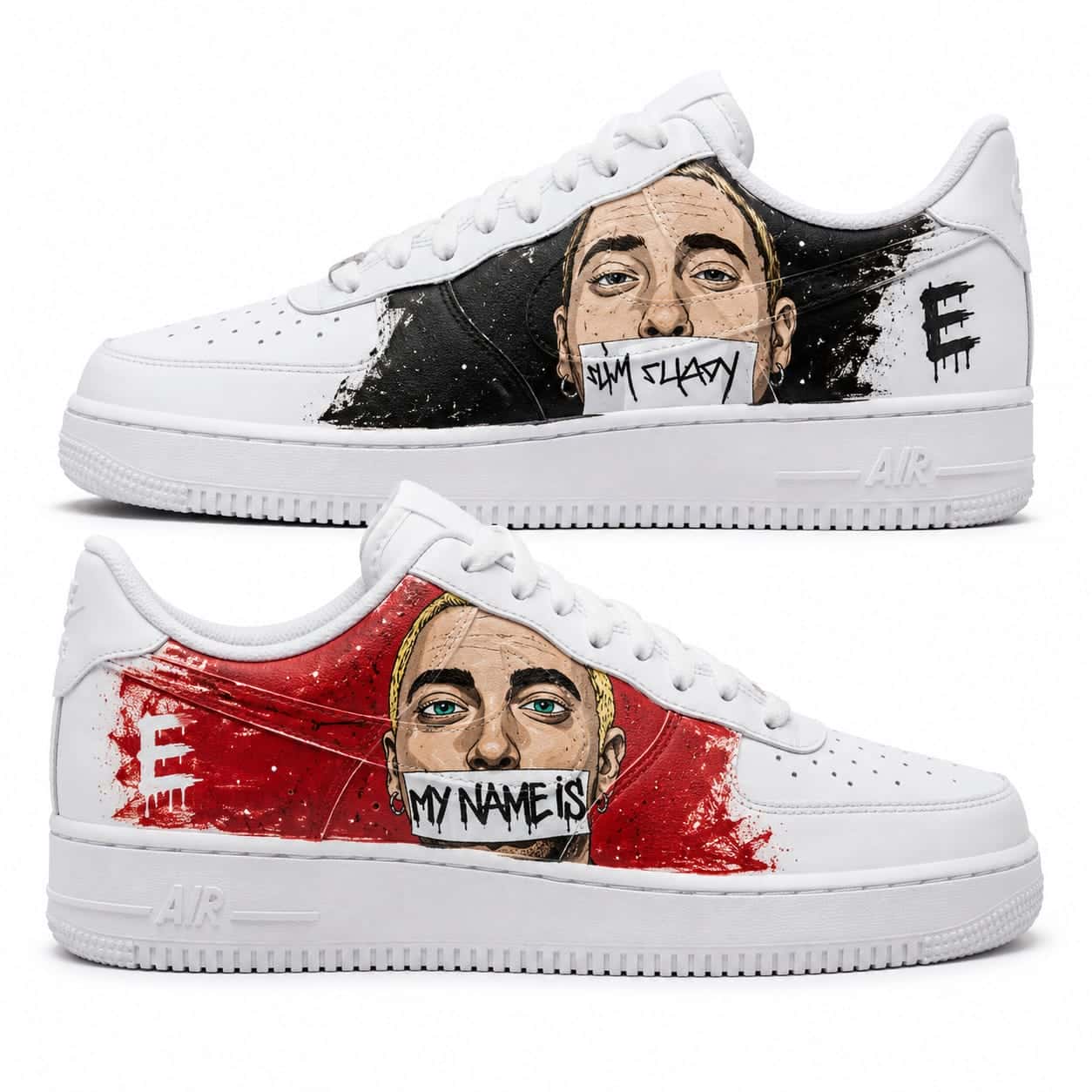 Slim Shady Rap Custom Sneakers