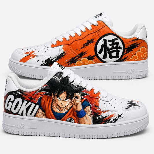 Dragon Ball Z Goku Custom Sneakers