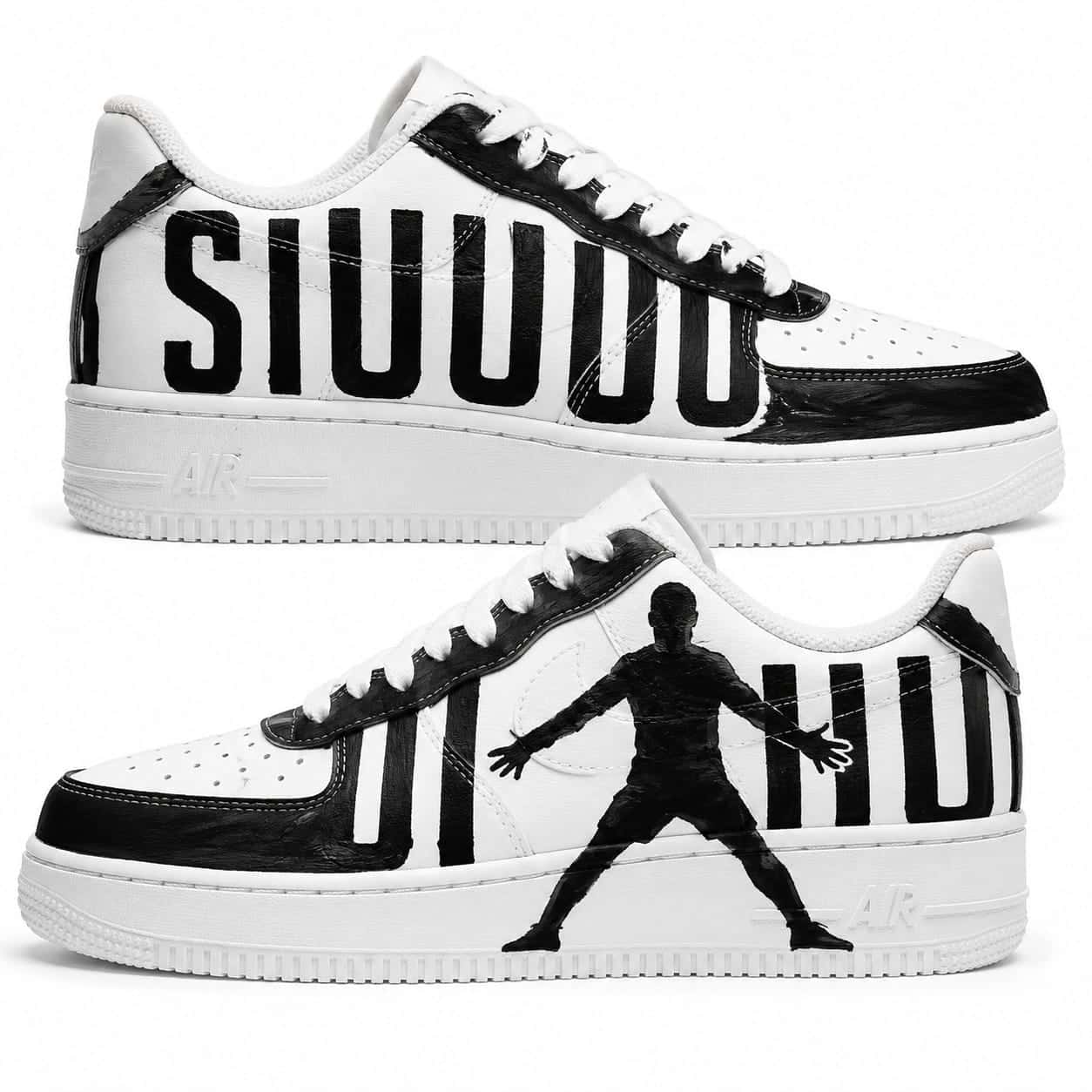Cristiano Ronaldo SIUUUU Custom Sneakers