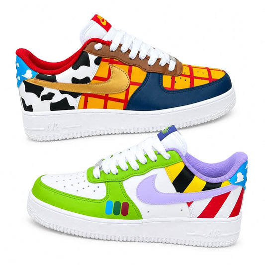 Toy Story Woody & Buzz Custom Sneakers