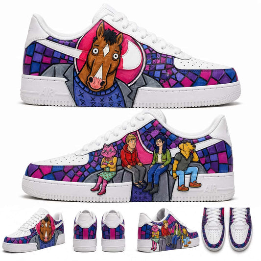 BoJack Horseman Custom Sneakers