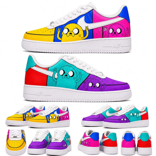 Adventure Time Jake Custom Sneakers