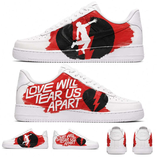 Love Will Tear Us Apart Custom Sneakers