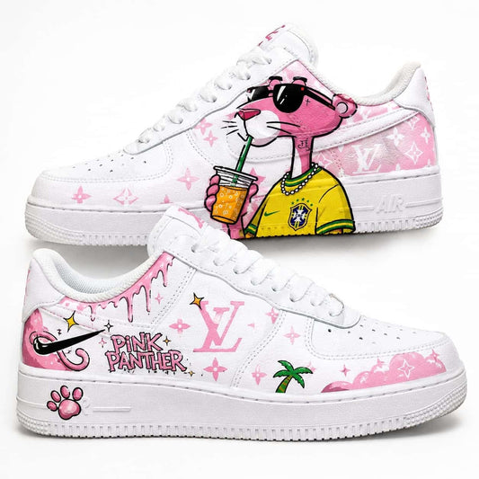 Pink Panther Luxury Custom Sneakers