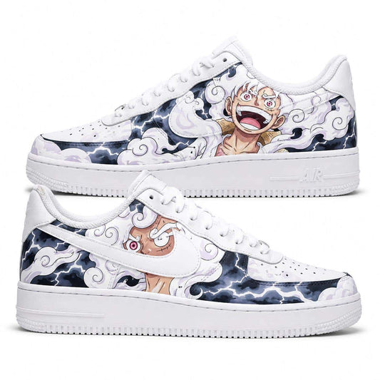 One Piece Gear 5 Luffy Custom Sneakers