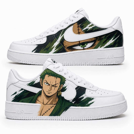 One Piece Roronoa Zoro Custom Sneakers