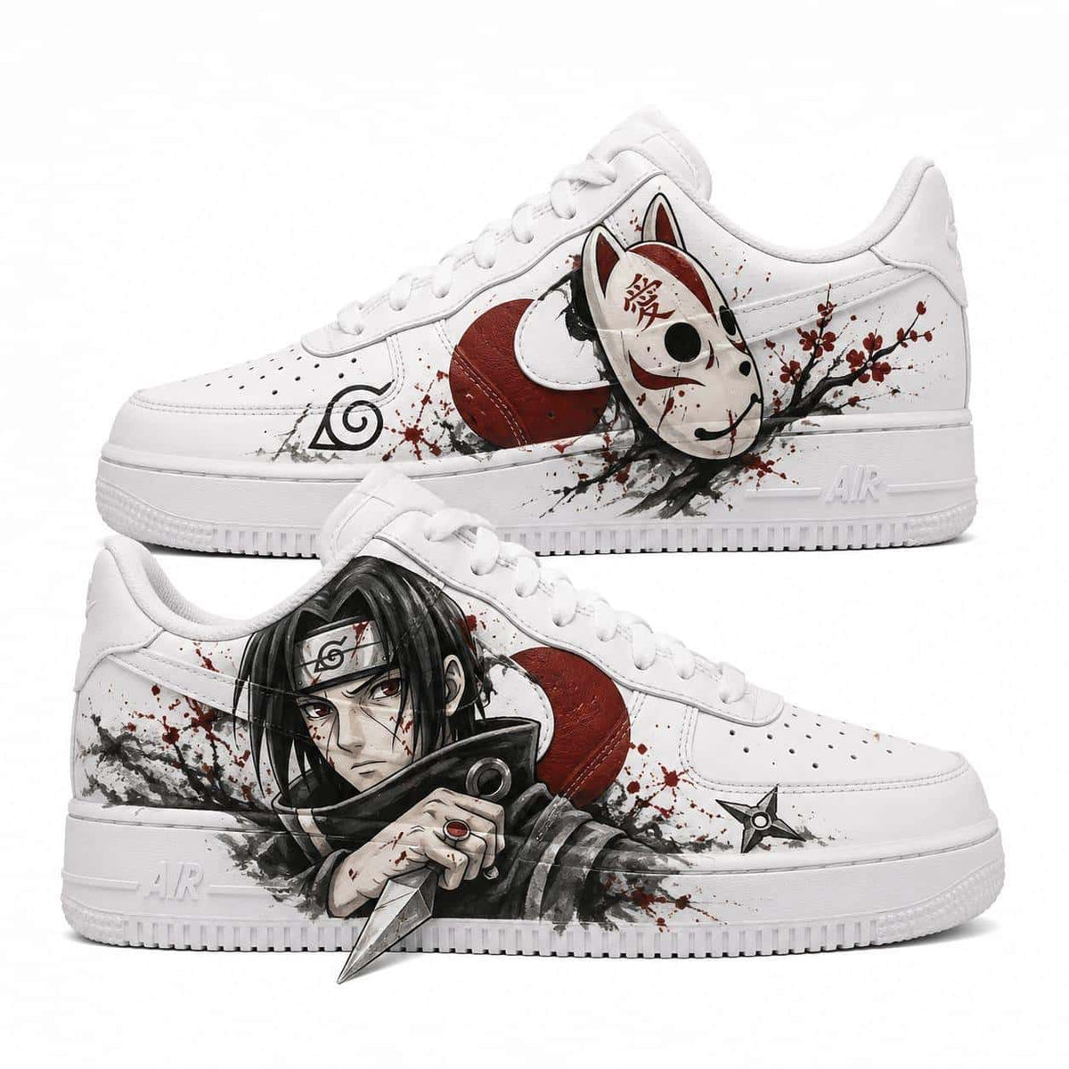 Naruto Itachi Uchiha Custom Sneakers
