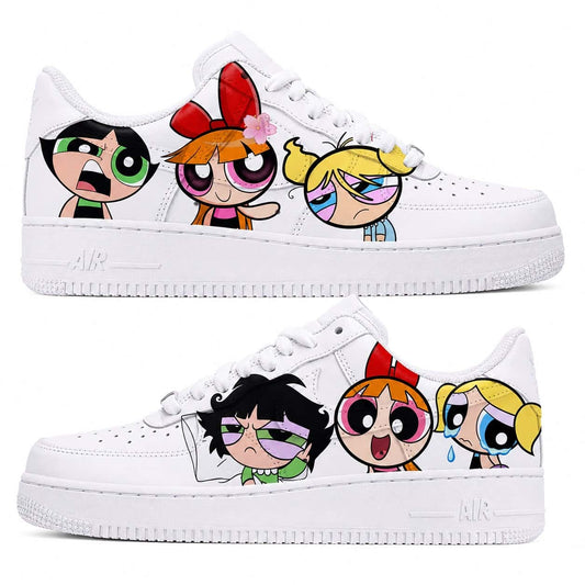 Powerpuff Girls Character Custom Air Force 1