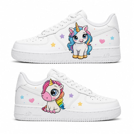Cute Unicorn Custom Sneakers