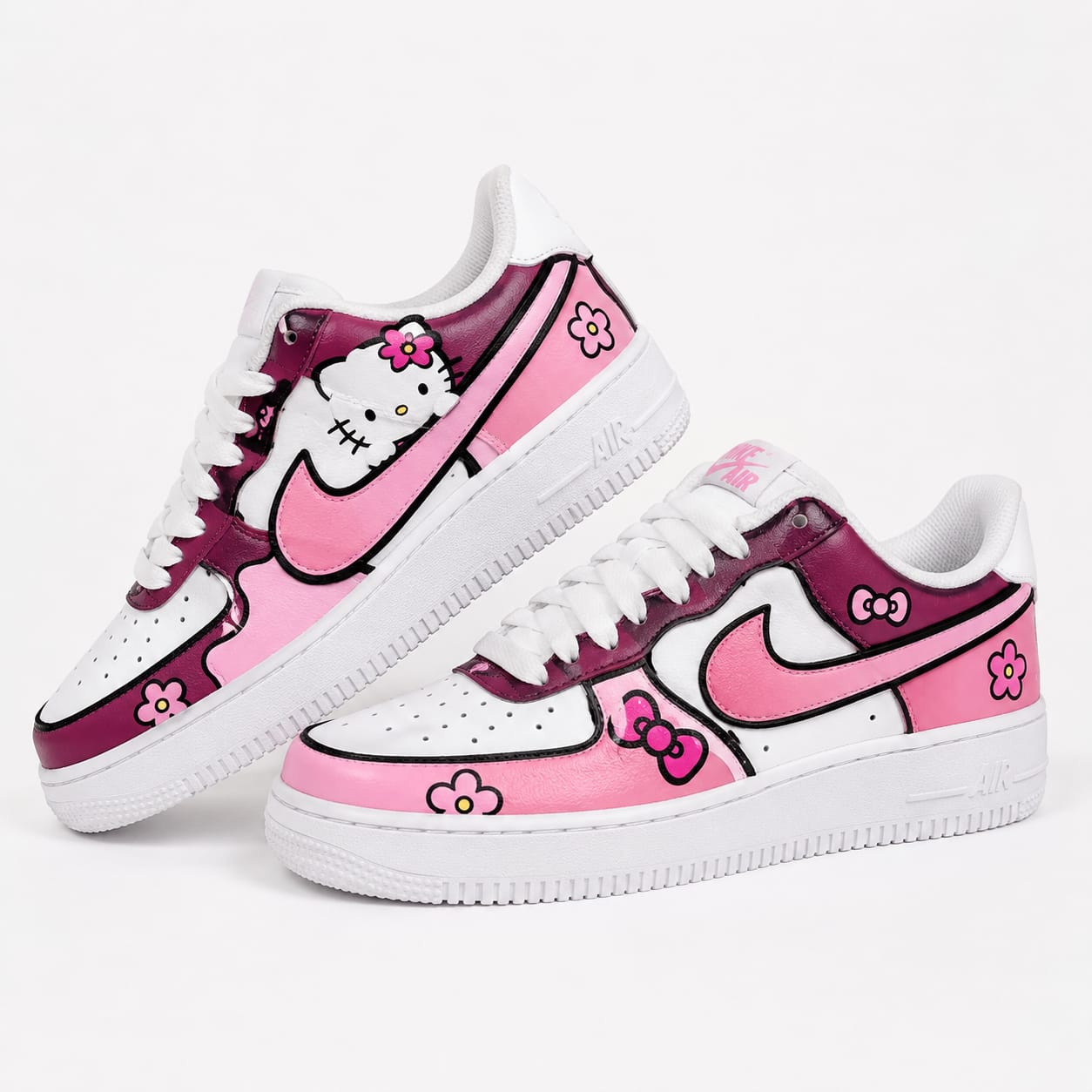 Hello Kitty Pink Custom Sneakers