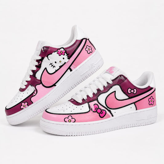 Hello Kitty Pink Custom Sneakers