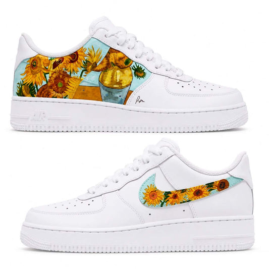 Van Gogh Sunflowers Custom Air Force 1