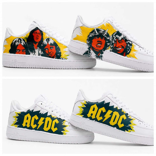 AC/DC Rock Custom Sneakers
