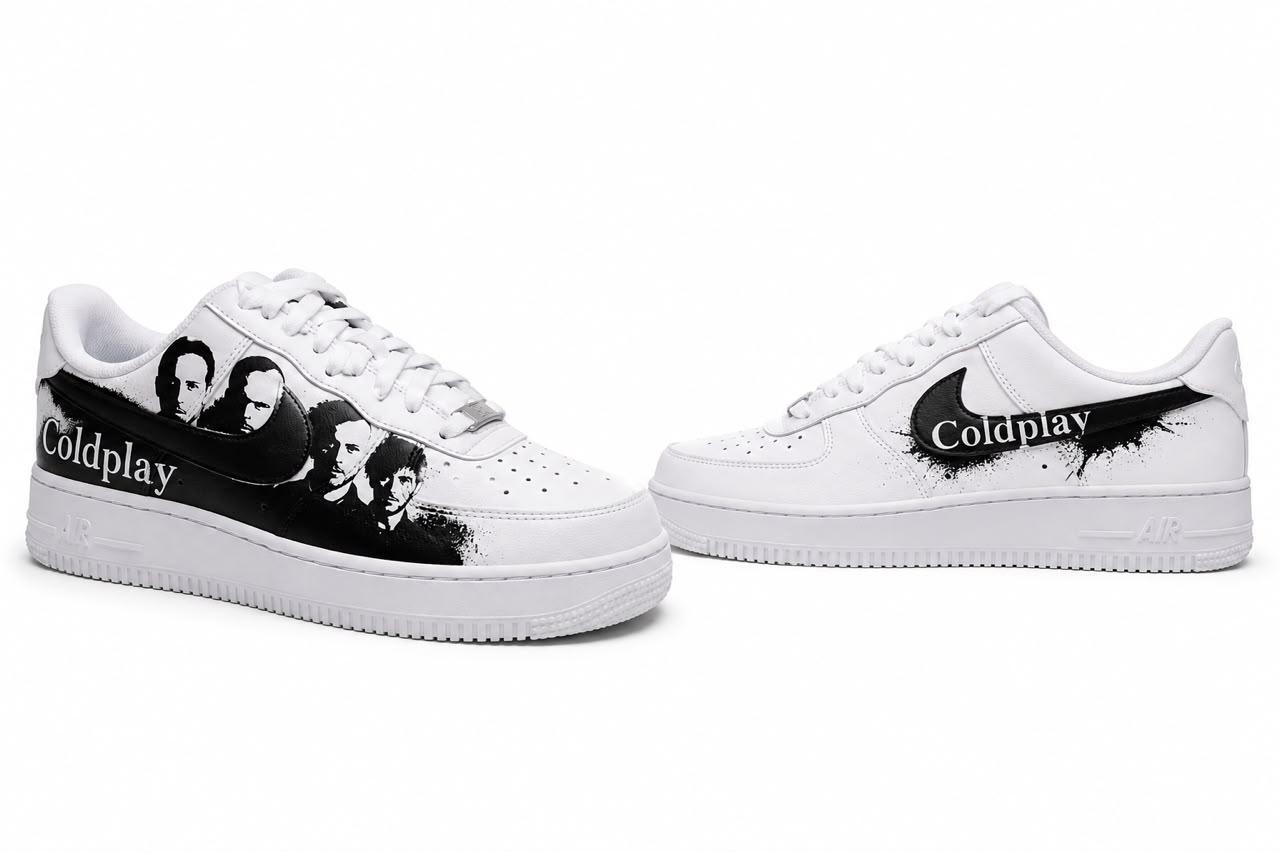 Coldplay Custom Sneakers
