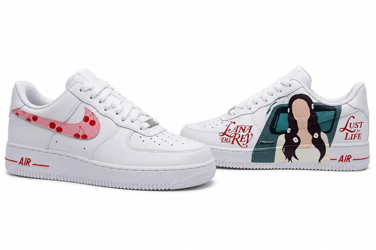 Lana Del Rey “Lust for Life” Custom Sneakers