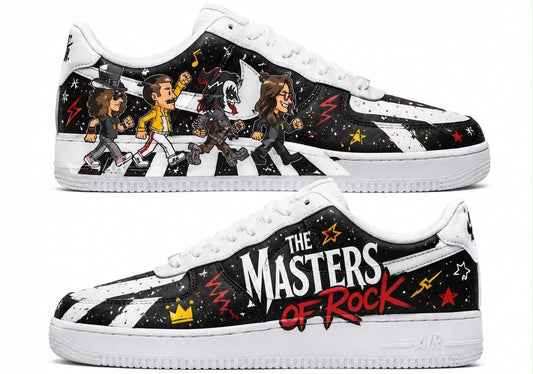The Masters of Rock Custom Sneakers