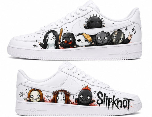 Slipknot Chibi Metal Custom Sneakers