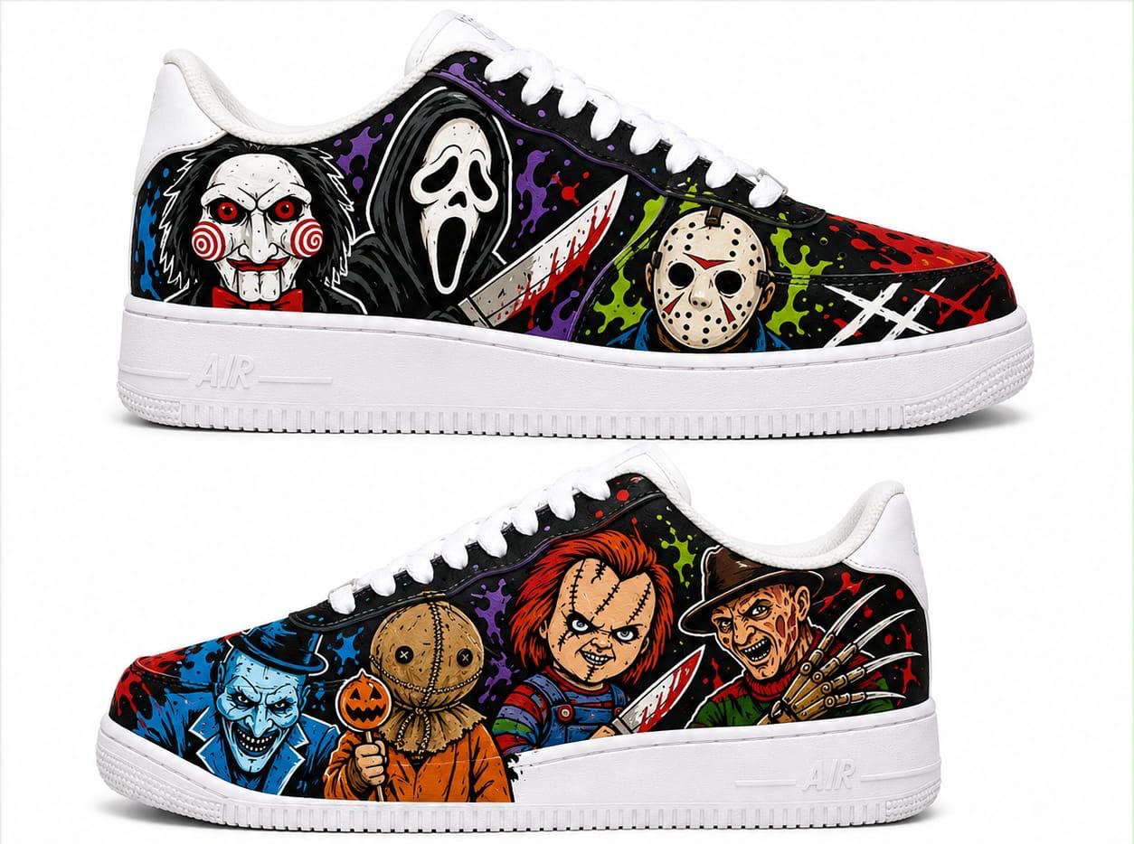 Horror Icons Custom Sneakers